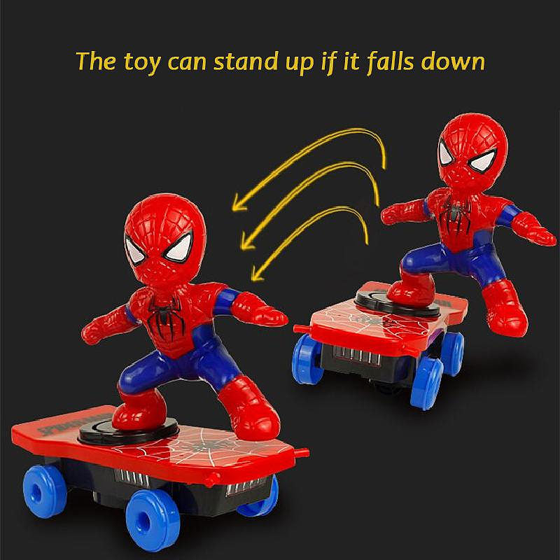 Spider-Man Stunt Scooter & Skateboard