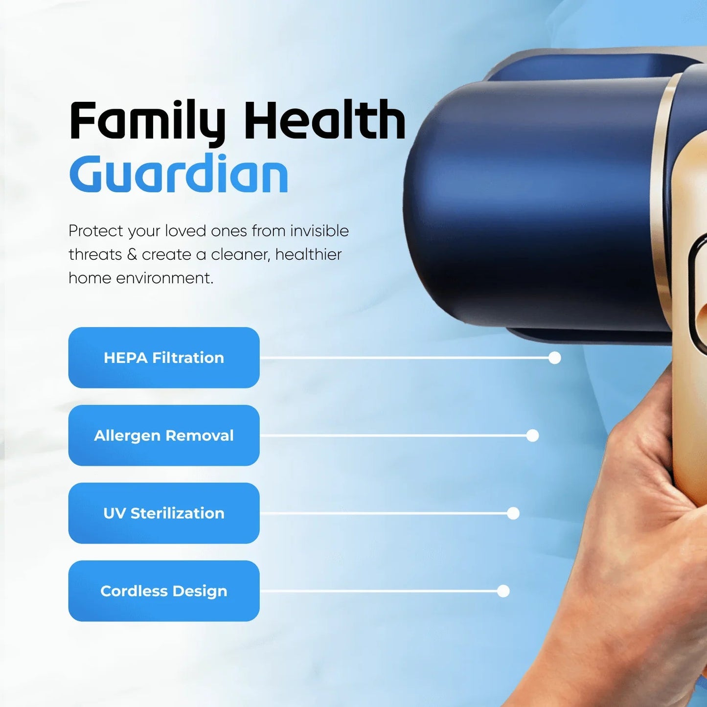 UV Handheld Vacuum