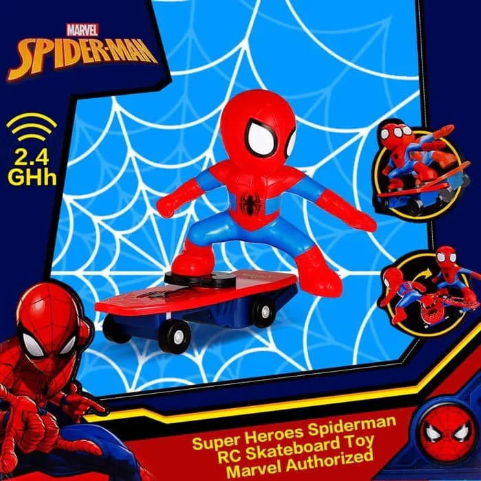 Spider-Man Stunt Scooter & Skateboard