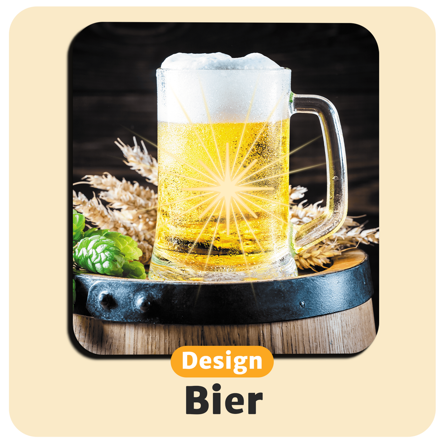 Luminous LED coasters with free spare batteries Pack of 6