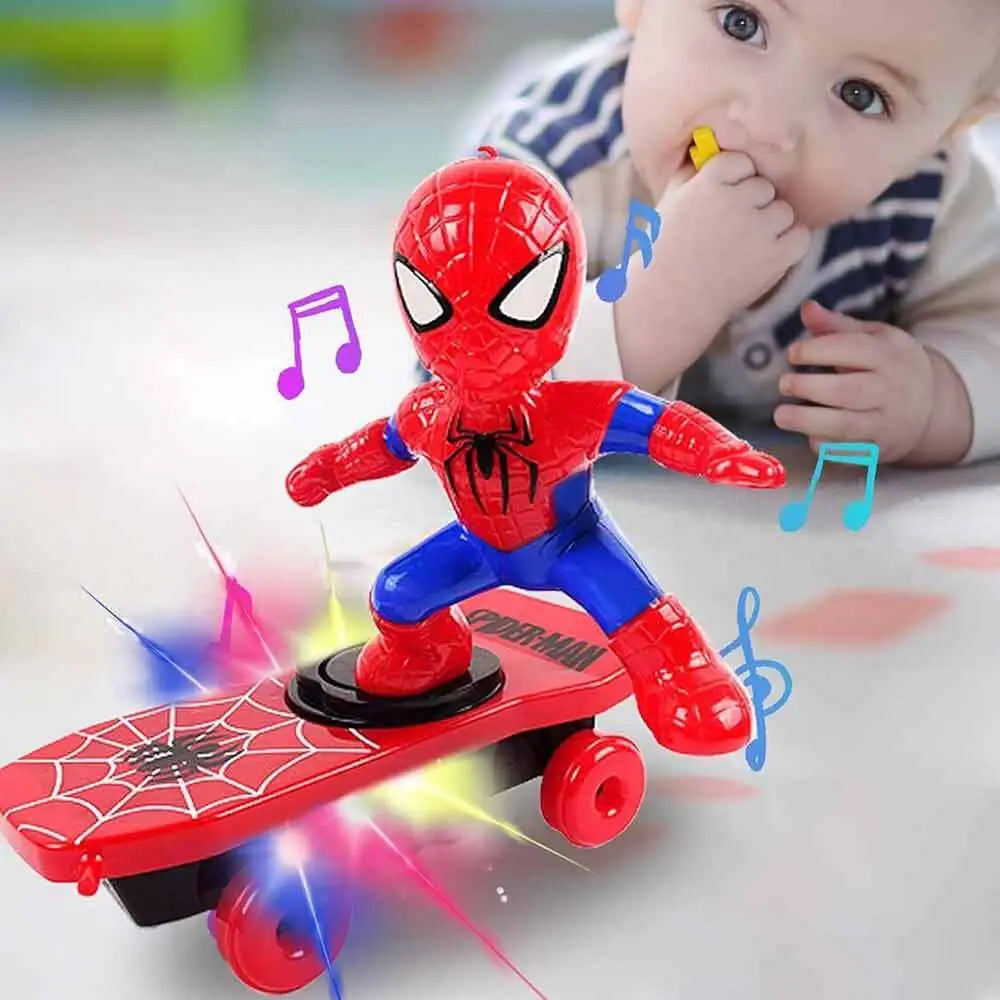 Spider-Man Stunt Scooter & Skateboard
