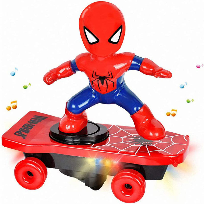 Spider-Man Stunt Scooter & Skateboard