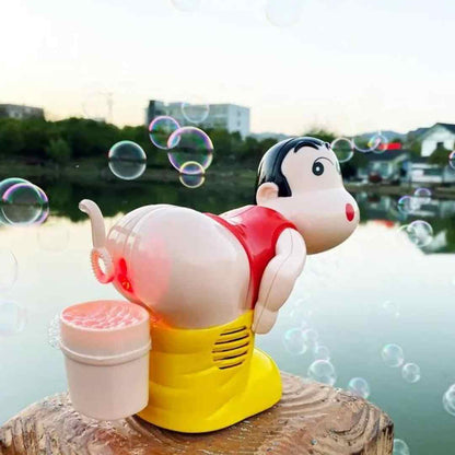 Cartoon Crayon Shin-Chan Funny Farting Electric Bubble Machine