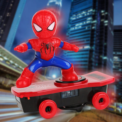 Spider-Man Stunt Scooter & Skateboard