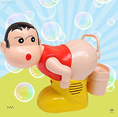 Cartoon Crayon Shin-Chan Funny Farting Electric Bubble Machine