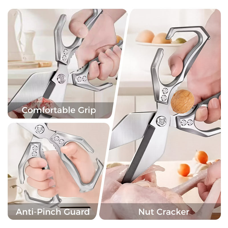 Foldable Multifunctional Heavy-Duty Kitchen Shears