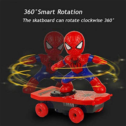 Spider-Man Stunt Scooter & Skateboard