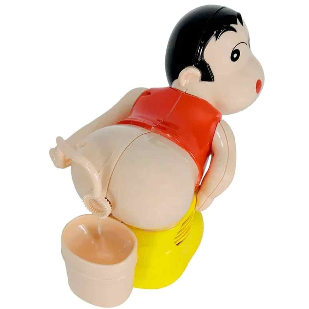 Cartoon Crayon Shin-Chan Funny Farting Electric Bubble Machine